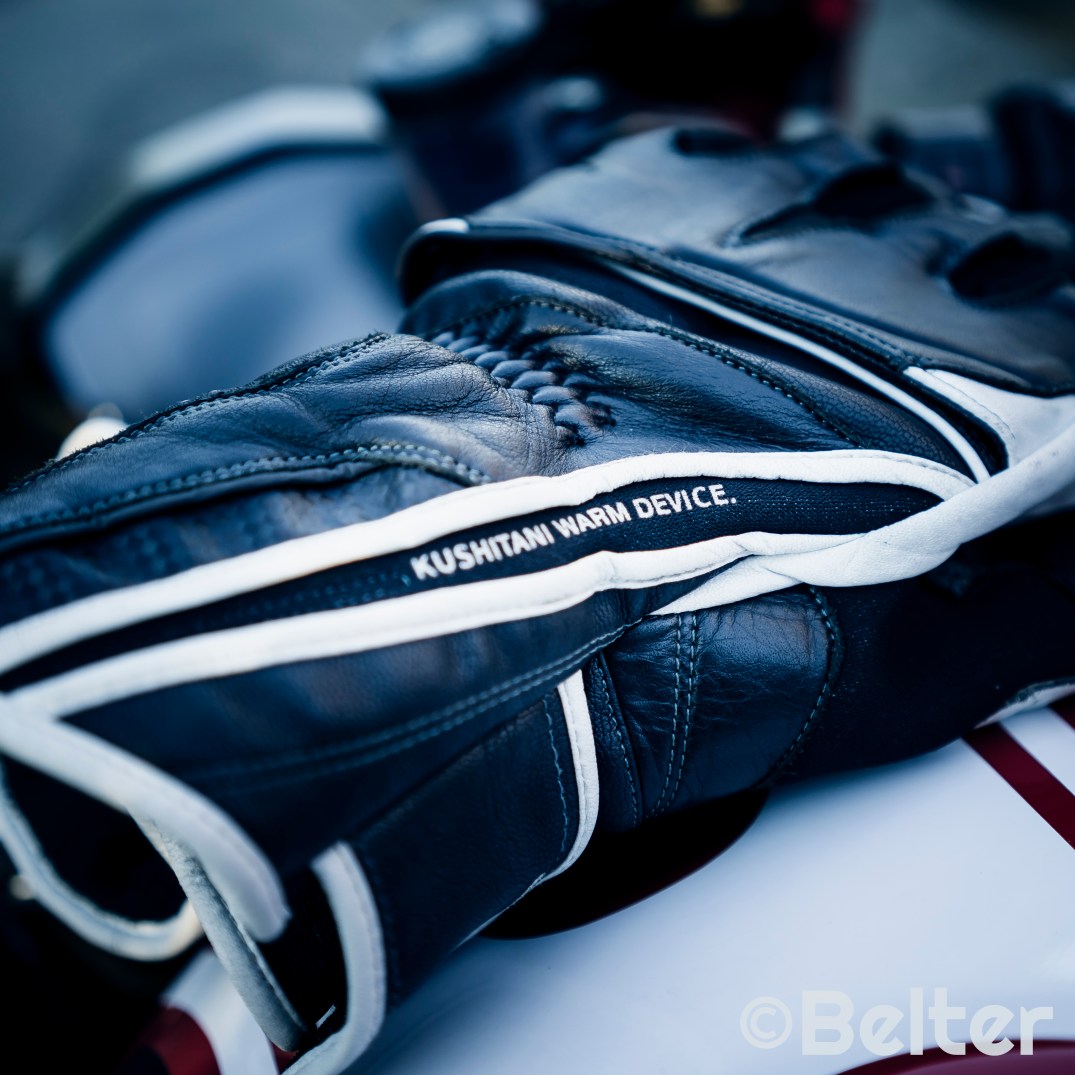 Kushitani Gore-Tex gloves.